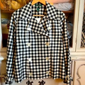 Ralph Lauren, Buffalo check, lightweight jacket
